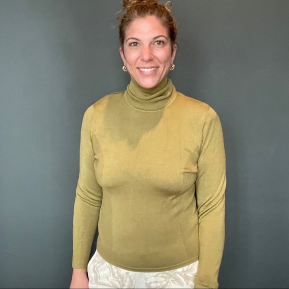 Vintage 1990’s Carlisle Green Long Sleeve Top - Picture 5 of 14